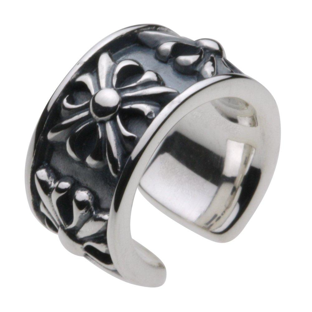 

Серьга-кафф Cross Ear Cuff 925 Silver e0106 [Cenote] [Серебряные аксессуары]