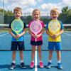 Portable Badminton Tennis Set Anti-slip Badminton Children’s Toys Plastic Rackets with Ball  Kids