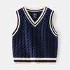 Boys' Knit Vest Top Pullover Sweater - 2025 Spring/Autumn Collection for Kids