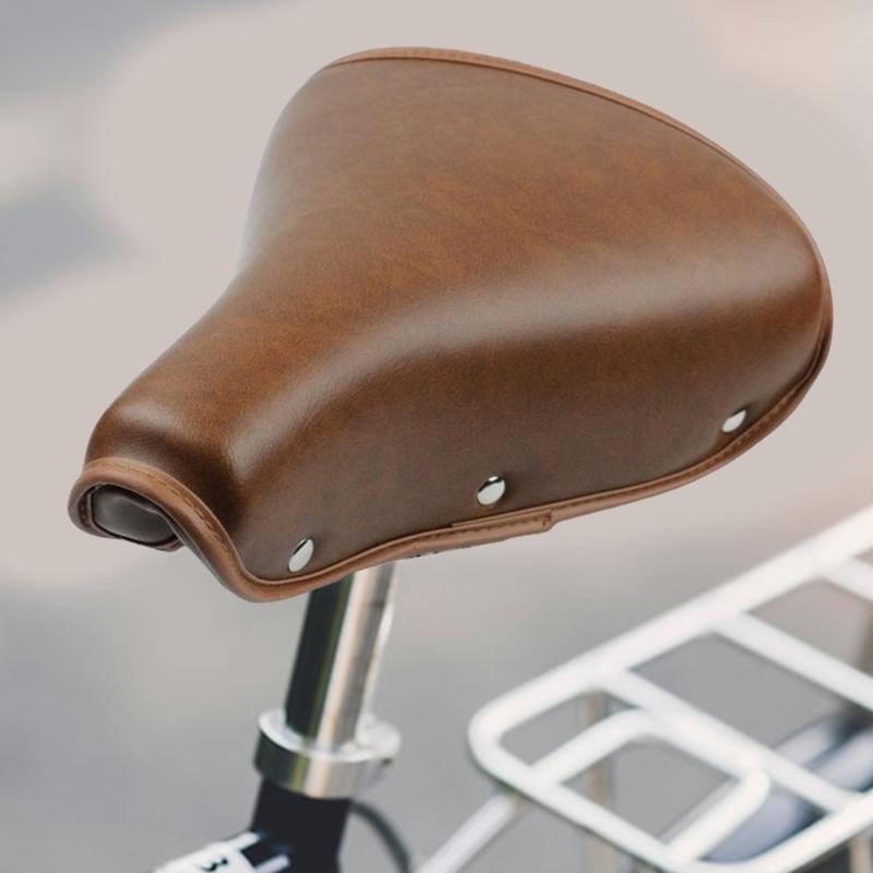 Selle da Bicicletta Comode in Ecopelle Morbide Imbottite Selle da Ciclismo per Migliorare il Comfort in Bici