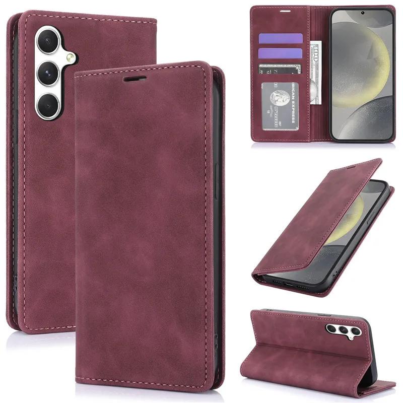 Phone Case for Samsung Galaxy A55 A35 A25 A15 A54 A34 A24 A14 A73 A53 A33 A13 A72 A52 A12 A51 Note 20 Ultra 10 Plus Wallet Cover