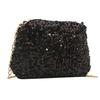 Small Bag with Summer Sequins, Fashionable Handheld Casual Chain, Single Shoulder Crossbody Bag, Sparkling Women's Bag