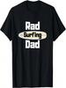 Unisex Rad Surfing Dad T-Shirts Unisex Surfer Surfbrett Shirt