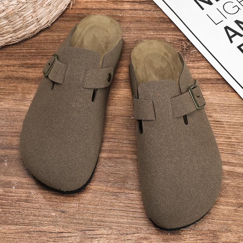 Fashion Classic Shoes Clogs Slippers Women Men Soft Footbed Suede Sandals With Arch Support Trendy Beach Slides Home Men Mules