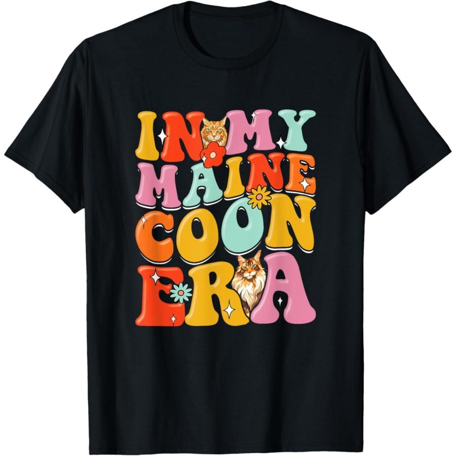 Funny Maine Coon Lover Kitten Owner Cute Maine Coon Cat T-Shirt S