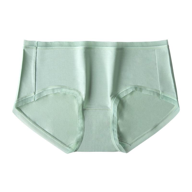 Boutique Women's Underwear, High-end Silk and Smooth Underwear Soft  Delicate Underwear Breathable Mid Rise Underwear Antibacterial Underwear
