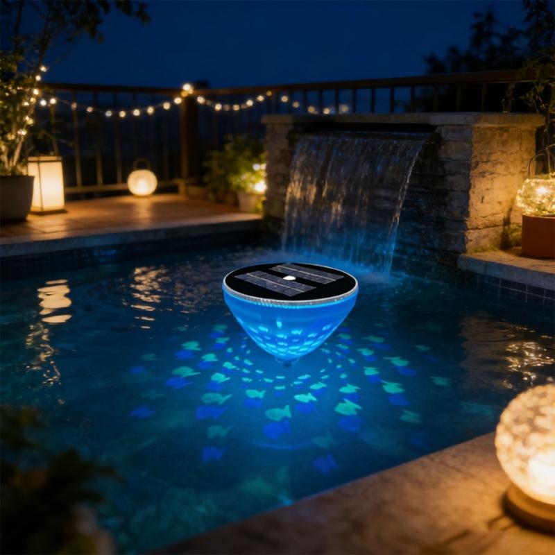 Sun Activated Floating Water Light With 5 Color configuration Waterproof LED Ball For Outdoor Accent And area Celebration
