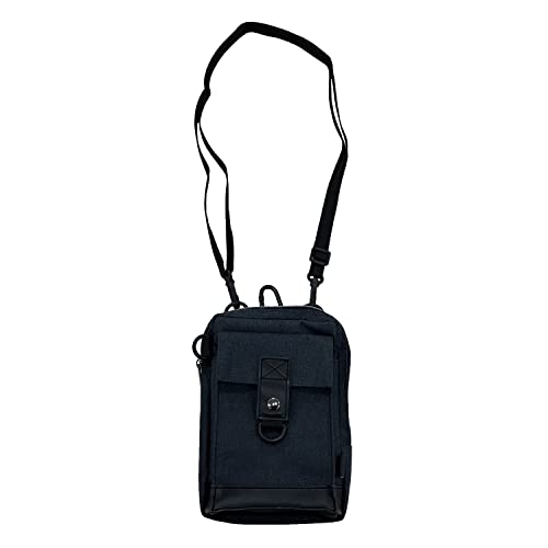 SK11 Multi-Pouch, Dark Gray, with Belt Loop and Zippered Main Pocket (STP-MP-6DG)