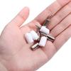 12Set Cross Self-tapping Screw with Rubber Sleeve Laminate Support Homemade Wardrobe Cabinet Glass Hard Nonslip Partition Nail