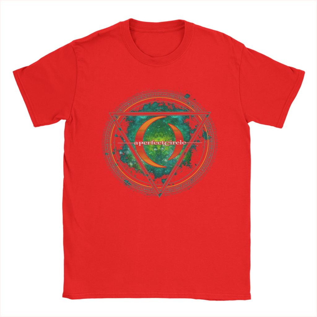 Unisexs TShirt A Perfect Circle Sigil Green Leisure Pure Cotton Tee Shirt Short Sleeve T Shirt Round Collar Clothing New Arrival
