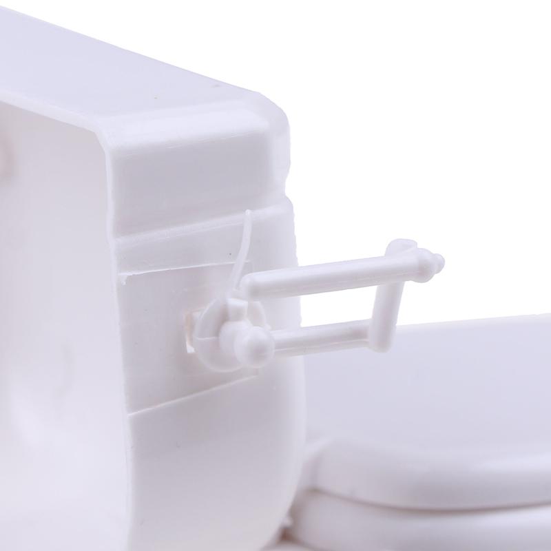 Dollhouse Furniture Vintage Bathroom Toilet Miniature Toys Dolls Accessories