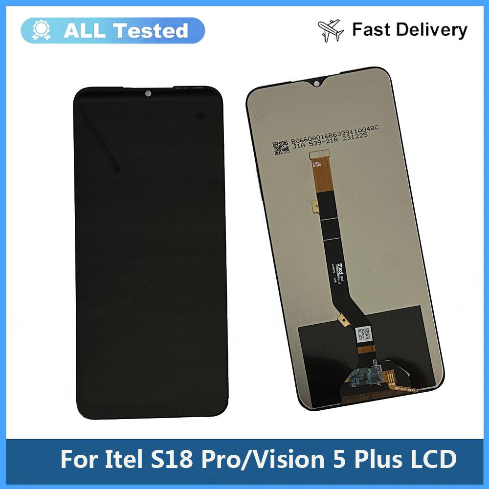 

LCD Screen and Digitizer Full Assembly For Itel Vison 5 Plus S662L