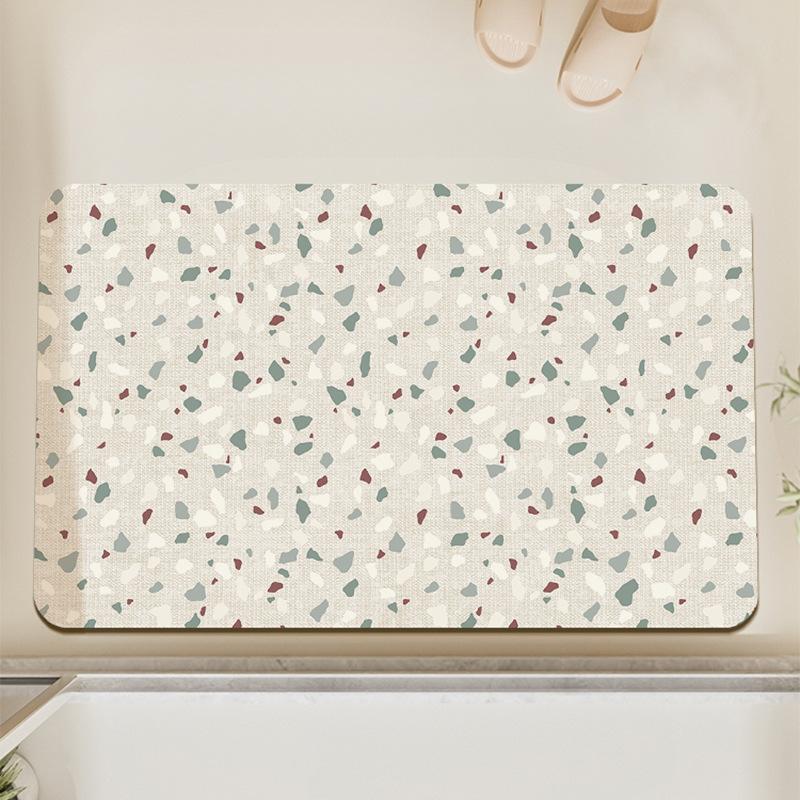 Bathroom Floor Mat Toilet Anti Slip Mat Bathroom Door Mat Foot Mat Door Mat