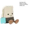 Yousheng Cute Tea Bag Plush Toy, Soft Stuffed Animal Doll for Kids, Funny Creative Plushie for Birthday Gift, Stress Relief