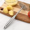 Kartoffelstampfer Reibe für Kartoffelpüree Knoblauchpresse Gourmet-Zubereitungswerkzeuge für Früchte Bohnen Gemüse Avocados Obst Gemüse
