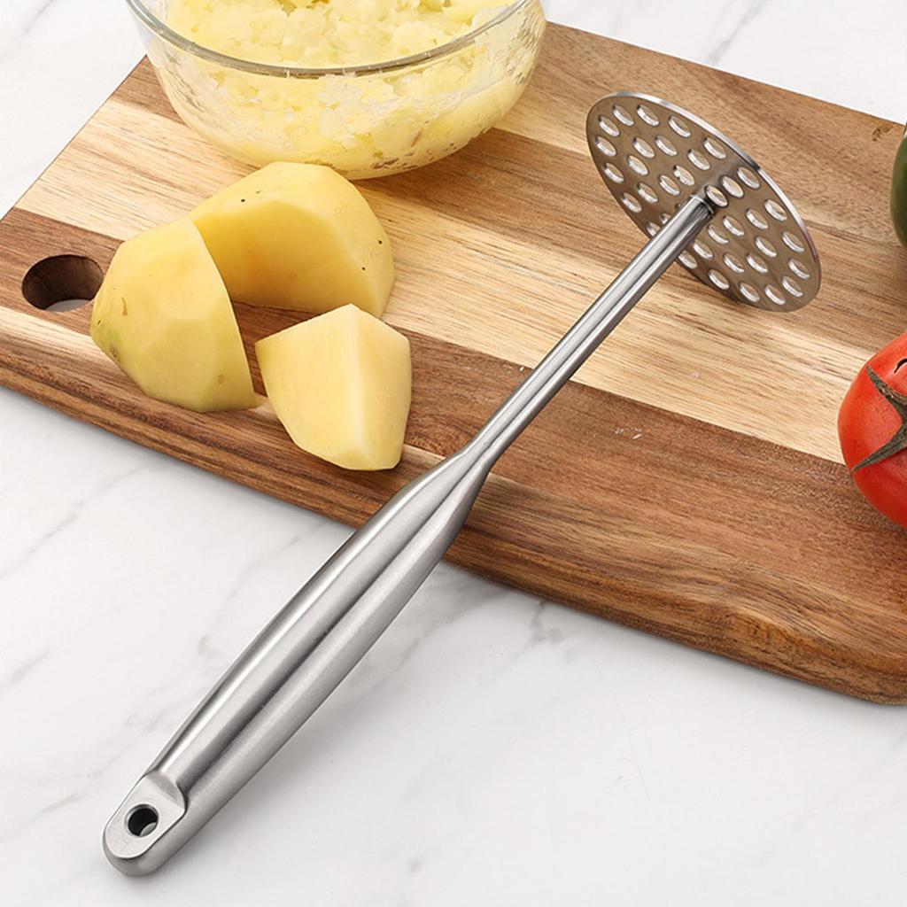 Kartoffelstampfer Reibe für Kartoffelpüree Knoblauchpresse Gourmet-Zubereitungswerkzeuge für Früchte Bohnen Gemüse Avocados Obst Gemüse