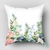 1pc Unique Floral Design Pillow Case For Home Decorative Pillows Cover Invisible Zippered Throw PillowCases 8.1