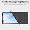 MOFI JK TPU Series-1 For Honor Magic5 Pro Drop-proof Carbon Fiber Soft TPU Phone Case Brushed Cover