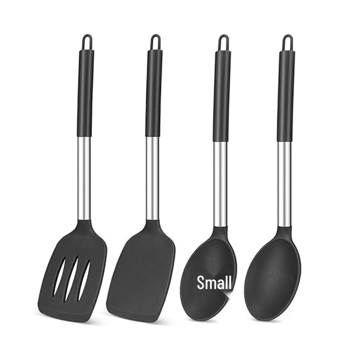 Silicone Non-stick Spatula and Soup Spoon Cookware Set