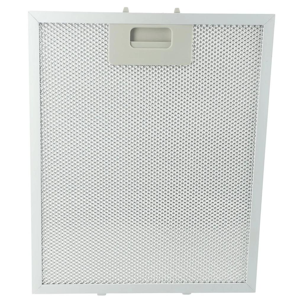 Silver Cooker Hood Filters Metal Mesh Extractor Vent Filter 340x270x9mm 5 Layers Aluminized Grease Home Improvement