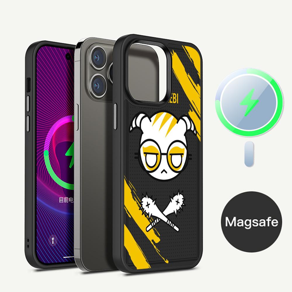 S-SIXES-RRainbowes Phone Case Magnetic Case For iPhone 16 14 13 12 11 15 Pro Max Plus For Magsafe Wireless Charge Cover
