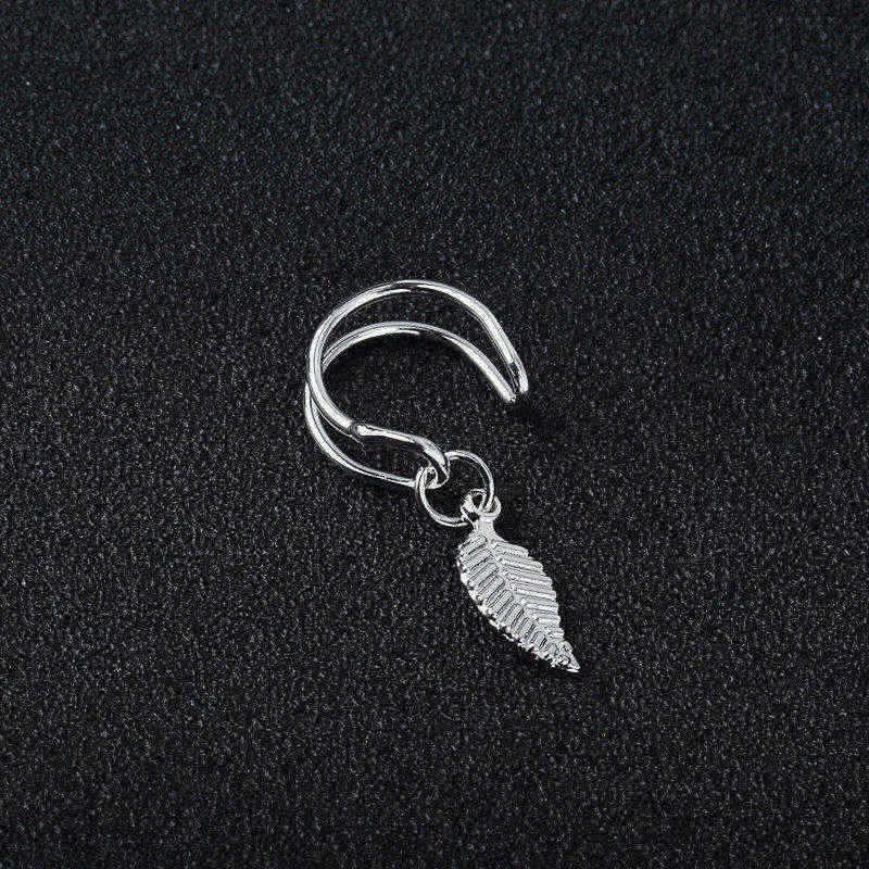 5-Piece Double-Layer U-Shaped Non-Pierced Ear Clip Set