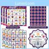Diwali Party Bingo Spiel Set Mit Papierkarten Für Kinder Und Erwachsene Feier