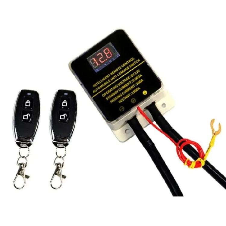 Voltage Sensitive Power Cut Off Device for 12V Vehicle Batteries Disconnect Switches Easy Install Broad Compatibility