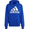 adidas Letter Logo Hooded Long Sleeve Sweatshirt Men Sweatshirt Bright-Blue IC9366