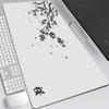 Japan Cherry Blossom Mouse Pad XXL Gray Laptops Gaming Deskmat Sakura Mausepad Anime Office Gamer Keyboard Computer Desk Carpet