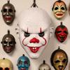 Scary Clown Halloween Mask - 3D Full Face Headgear, Haunted House Prop, Costume Party Cosplay & Halloween Party Decoration