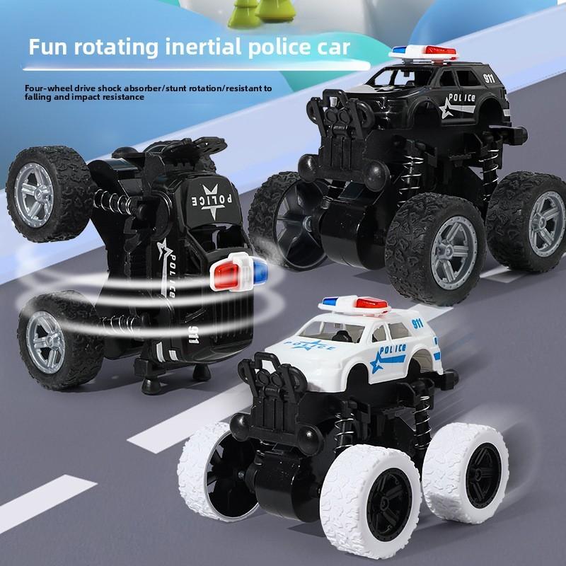 Off Road Police Car Toy With Inertia Drive For Kids Outdoor Play