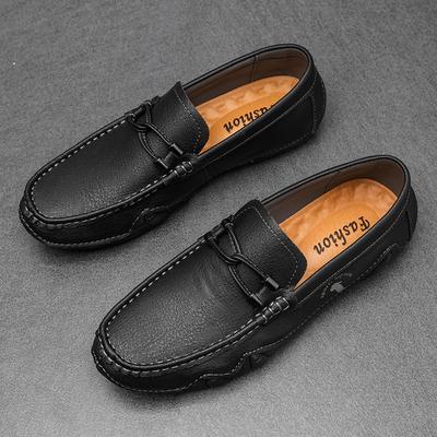 Shoes Male Casual Shoes Loafers Sneakers 2024 Men Fashion Leather Comfortable Loafers Outdoor Vintage Driving Shoes Lightweight