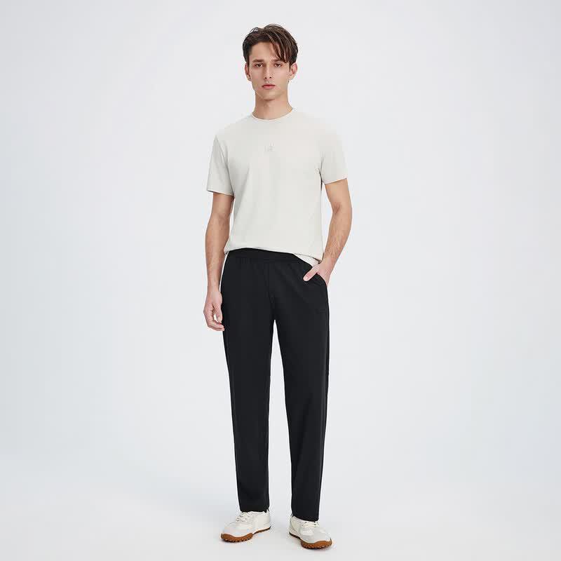 Navigare Men's Lightweight Breathable Straight-Leg Pants