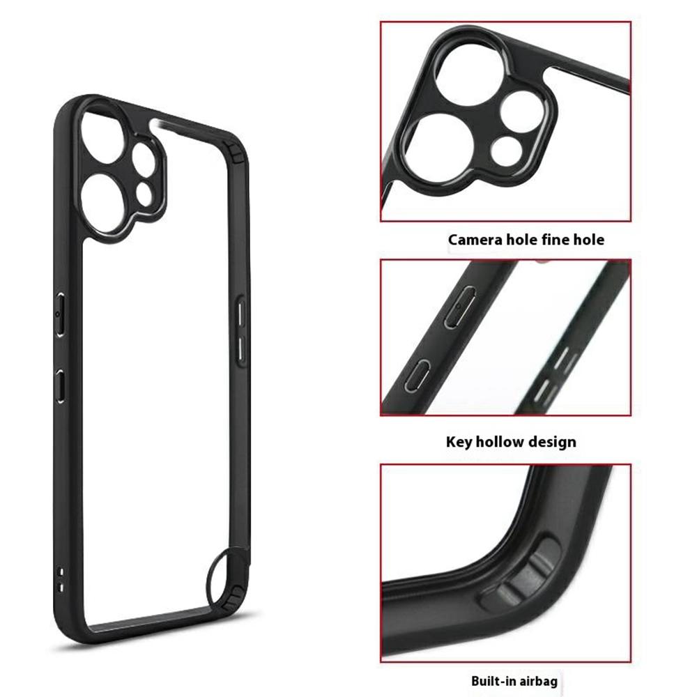 For Nothing CMF Phone 2 Pro Case Shockproof PC+TPU Clear Back Phone Cover