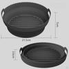 Compact Air Fryer Liner for Easy Cleaning and Cooking