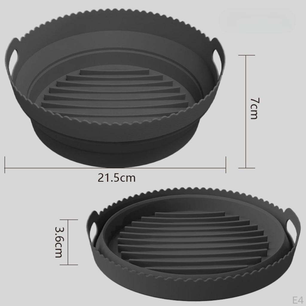 Compact Air Fryer Liner for Easy Cleaning and Cooking
