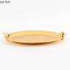 Hammer Patterned Metal Fruit Tray Ornament Dessert Plate Cake Plate Fruit Plates Salad Bowl Dim Sum Dish Storage Tray