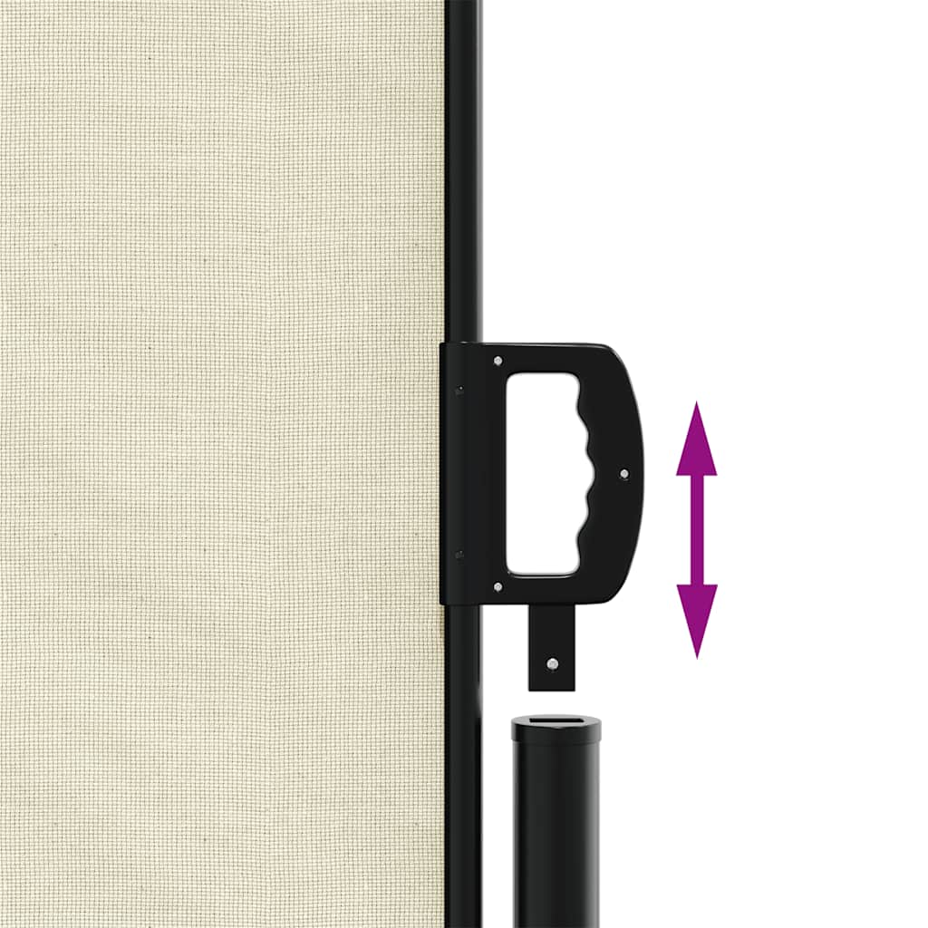 Retractable Side Awning Cream 200 x 300 cm