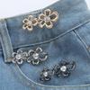 Adjustable Waist Button Set, Pants Waist Button for Pants Jeans to Make Tighter