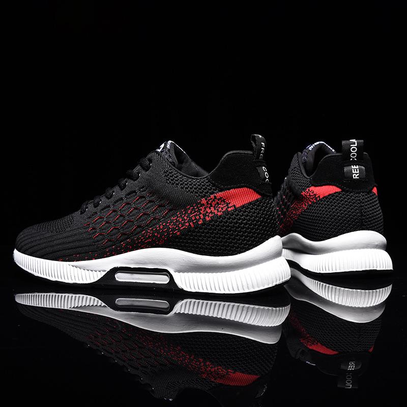 Men Sneakers Elevator Shoes Hidden Heels Breathable Heightening Shoes For Men Increase Insole 6CM Sports Casual Height Shoes