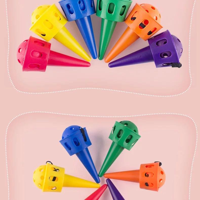 Large Sensory Integration Training Ball: Outdoor Throw and Catch Device Toy for Kids