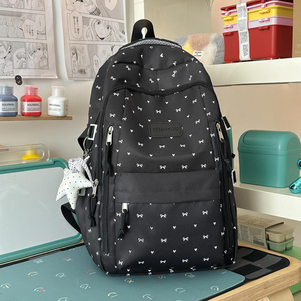 Schoolbag Mori Small Fresh Star Schoolbag Junior High School Students Cute Backpack Women High Value Personality Lightweight Large Capacity Backpack