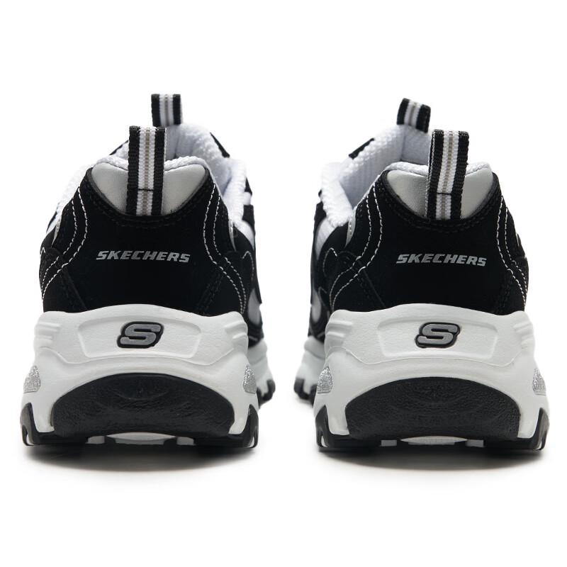 Skechers Women's 11930-BKW Panda Lifestyle Casual Shoes