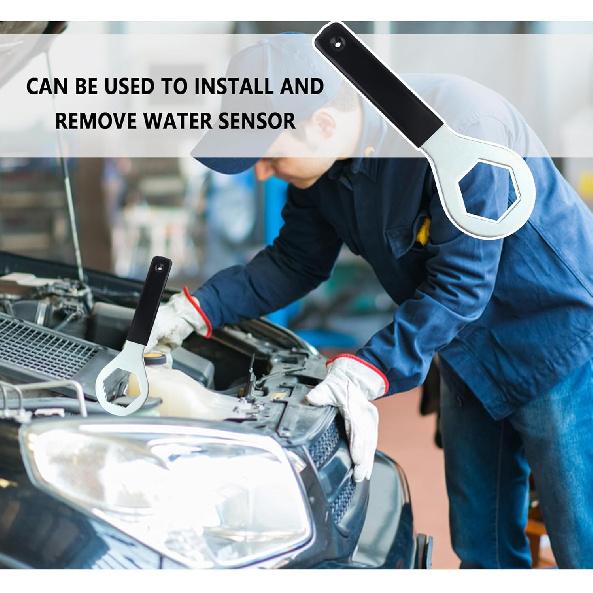6-Point Water Sensor Wrench Compatible with RAM Trucks 2013-2018 6.7L Diesel Engines,Professional Oil Filter Wrench Oil Filter Remover Tool Car
