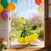 20 Inch Christmas Tree Costume, Porch-lit Christmas Attire, Plastic Outfit, Suitable For Outdoor Garden And Patio Decorative Statues