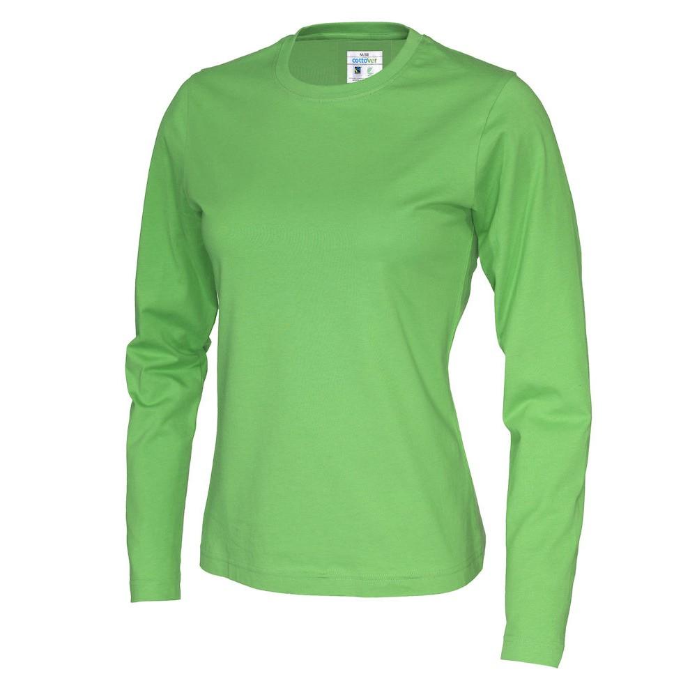 Cotover Womens/Ladies Long-Sleeved T-Shirt