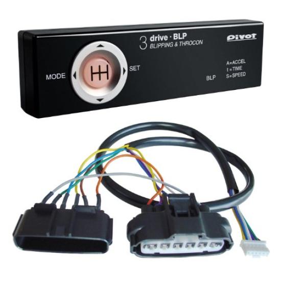 

PIVOT Throttle Controller BLP Blipping Manual Transmission with Dedicated Harness Set Multi-Function 3-drive [with Function] (for Vehicles) (2-Piece