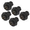 Aviation Plug Connector E7 IP67 Waterproof Snap In Locking 4 Pin Aviation Connector for Electric
