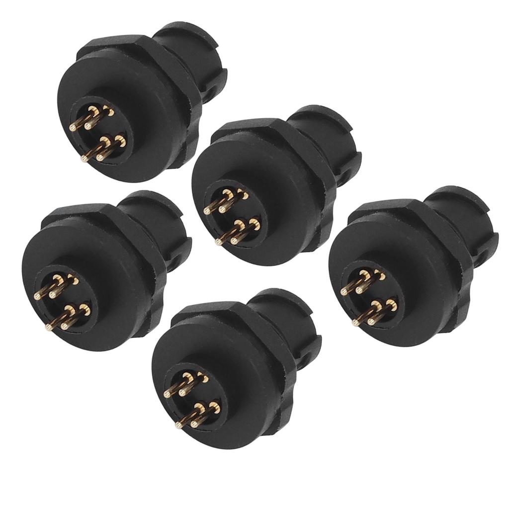 Aviation Plug Connector E7 IP67 Waterproof Snap In Locking 4 Pin Aviation Connector for Electric